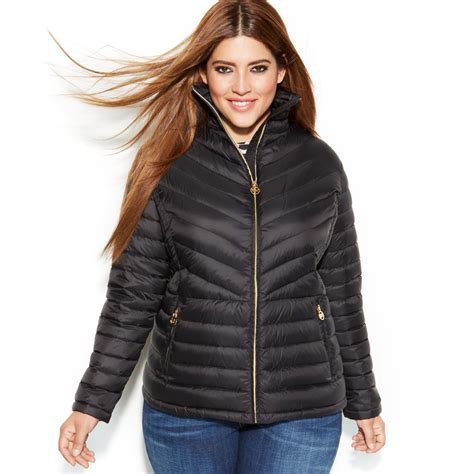 michael kors puffer down coat|michael kors puffer jacket packable.